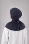 Anthracite Athletic Hijab Sports Headscarf - Suitable for Daily and Training Use - 4