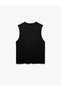 Crew Neck Regular Fit Cotton Sleeveless T-Shirt - 4
