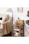 YelaJoy Woven Rattan Cable Management Box,2-Slot Cord Organizer for Power Strips and Cords - 6