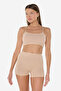 Women's Skin Color Non-Marking Modal High Waist Boxer 108 - 3