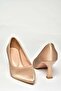 T 676032009   Nude Thick Heeled Women's Shoes - 7
