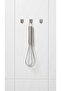 6-Piece Square Metal Bathroom and Kitchen Hanger - Chrome Plated Wall Hanger - 4