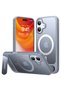 phone case Pstand for iPhone 16 Plus (Titanium gray) - 2
