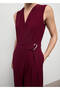 Overalls with Belt Wrap Cut