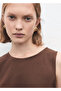 Sleeveless Ball with Stitching Detail - 6