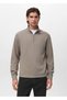 Regular fit fermuarlı sweatshirt