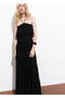 Ruffled maxi dress
