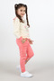 Gardens Needs Bees Printed Hooded Bottom Top Girl's Tracksuit Set - 8