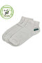 Men's Bamboo Seamless Soft Booties Socks White 3-Pack - 2