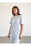 Crew Neck Relaxed Fit Women's T-Shirt - 2