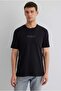 M0612732 Logo Printed T-Shirt Men's T-Shirt Black - 4
