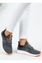 Lace-Up Knitwear Unisex Sports Shoes-Smoked Orange