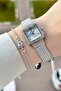 Silver Color Gift Boxed 20.5 mm Women's Wristwatch