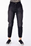 Jeans High Waist Mom Jeans Black - 25178 - 3