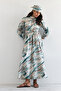 Aura Patterned Dress - Mint - 2