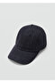 Embroidered Message Cotton Cap - 4