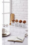 4-Piece Cotton & Cotton Bud & Make-up Cotton & Dental Floss Jar with Ball Lids - 2