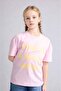 100% Cotton Crew Neck Printed Short Sleeve T-Shirt Girls H7246A826Sm - 3