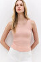 Ribbed Textured Flexible Basic Undershirt - 2