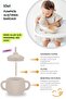 Pumpkin 9 Piece Full Baby Feeding Set, 100% Bpa Free, Natural Silicone - Olive - 6