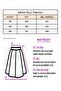 Women's Polka Dot Elastic Waist Lined Chiffon Skirt 26069 - 2