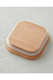 Ricco Glass with Wooden Lid, 4 Compartments for Breakfast, 21X21 Cm, Colorful - 6