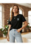 Mini Ny Printed Cotton Crew Neck Unisex Regular T-Shirt - 2