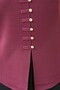 Front Buttoned Vest with Long Front and Short Back - 4