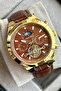 ساعة يد رجالية أوتوماتيكية بحزام جلدي RD33013M - 3