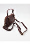 Women's Nira Model Adjustable Strap Gold Detailed Hand & Shoulder Bag - 3