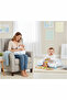 Butterfly Series White Blue Breastfeeding Pillow - 3