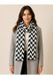 Patterned Knitwear Scarf