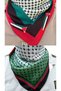 2 Pcs Palestine Themed Scarf 50X50 Unisex Suitable for Daily Use Pashmina Shawl Keffiyeh Palestine Flag