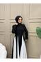 Black and White Princess Vera Dress - 5