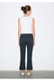 Polka Dot Navy Blue Trousers 1011216-91573 - 4