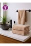 Pack of 2 Hand Towels 50x90 cm – 330 GSM Microfiber, Soft, Absorbent & Quick Dry Towels