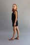 Women's Muslin Buttoned Shorts and Vest Set - 2