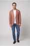 Ds Damat Regular Fit Cinnamon Dobby Fabric Jacket - 4