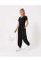 Women's Lycra Modal Shalwar Set, Comfortable Cut, Two-Piece Top and Bottom Set, Summer Loose Casual Combination
