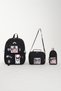 Kawaii Korean Style Kuromi School Bag, Primary School Backpack Set with Thermal Nutrition and Pen Holder