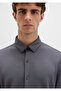Black Gray Shirt Slim Fit / Slim Fit 0211908-85309 - 5