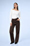 Women's High Waist Wide-Leg Denim Jean Pants