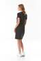 Striped Polo Neck Lycra Dress - 5