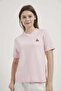 Armalife 26666 bis collar cherry embroidered flexible women's t-shirt - 2