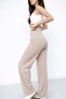 Lycra Velcro Closure Pocket Palazzo Pants - 2
