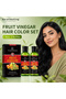 Premium Grade Fruits Extract Ammonia Free Healthy Ingredient Hair Color Natural Black, Gel 500 ml*2 - 7