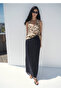 Animal Patterned Fluid Blouse - 2