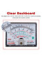 DE-960TR Pointer Mechanical Analog Multimeter Multi-Function AC DC Volt Ohm Current Electrician M... - 2