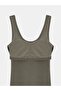 91733 Bra-Free Midi Dress-Khaki - 7