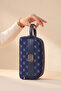 U.S. Polo Assn 24628-24622-24625-24619 Makeup Bag Handbag Portfolio Case Dark Blue - 3